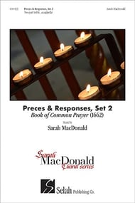 Preces & Responses #2 Two-Part choral sheet music cover Thumbnail